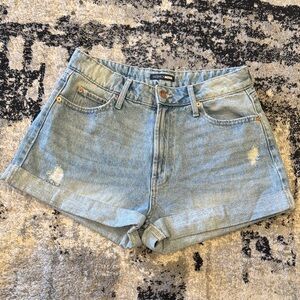 Fashion Nova Light Blue Jean Shorts